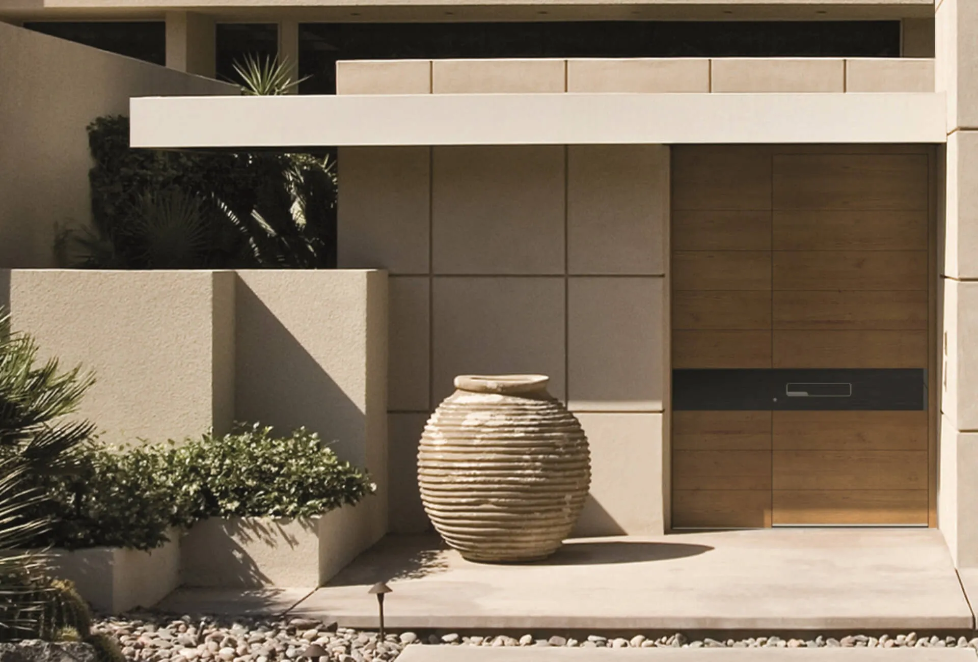 Walnut doors