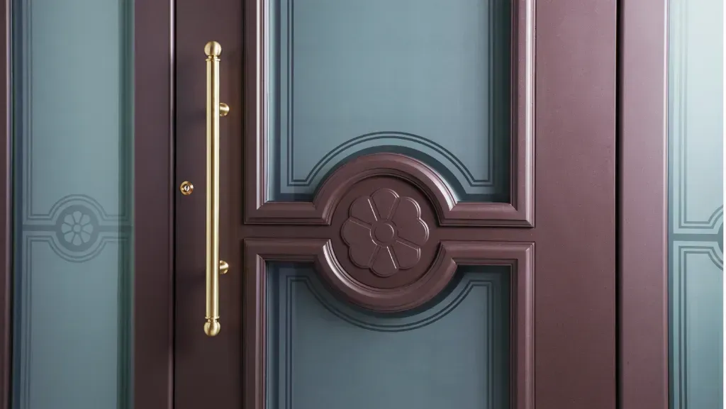 3D-Reliefs, Dekore und Farben bei Haustüren