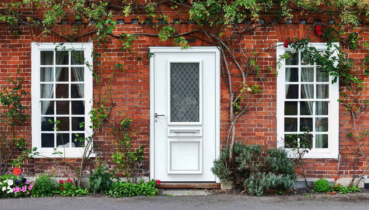 Aluminjasta vhodna vrata clasico