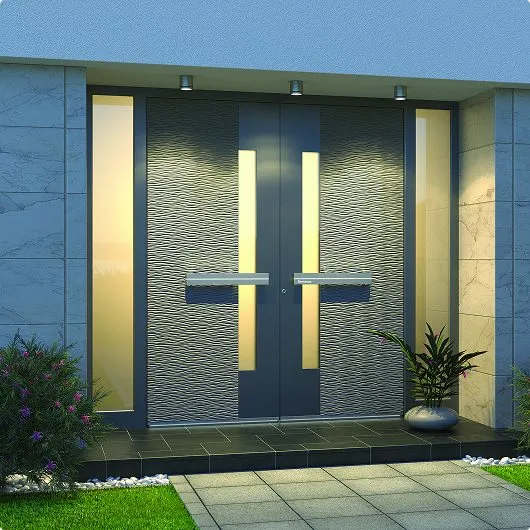 Active door leaf