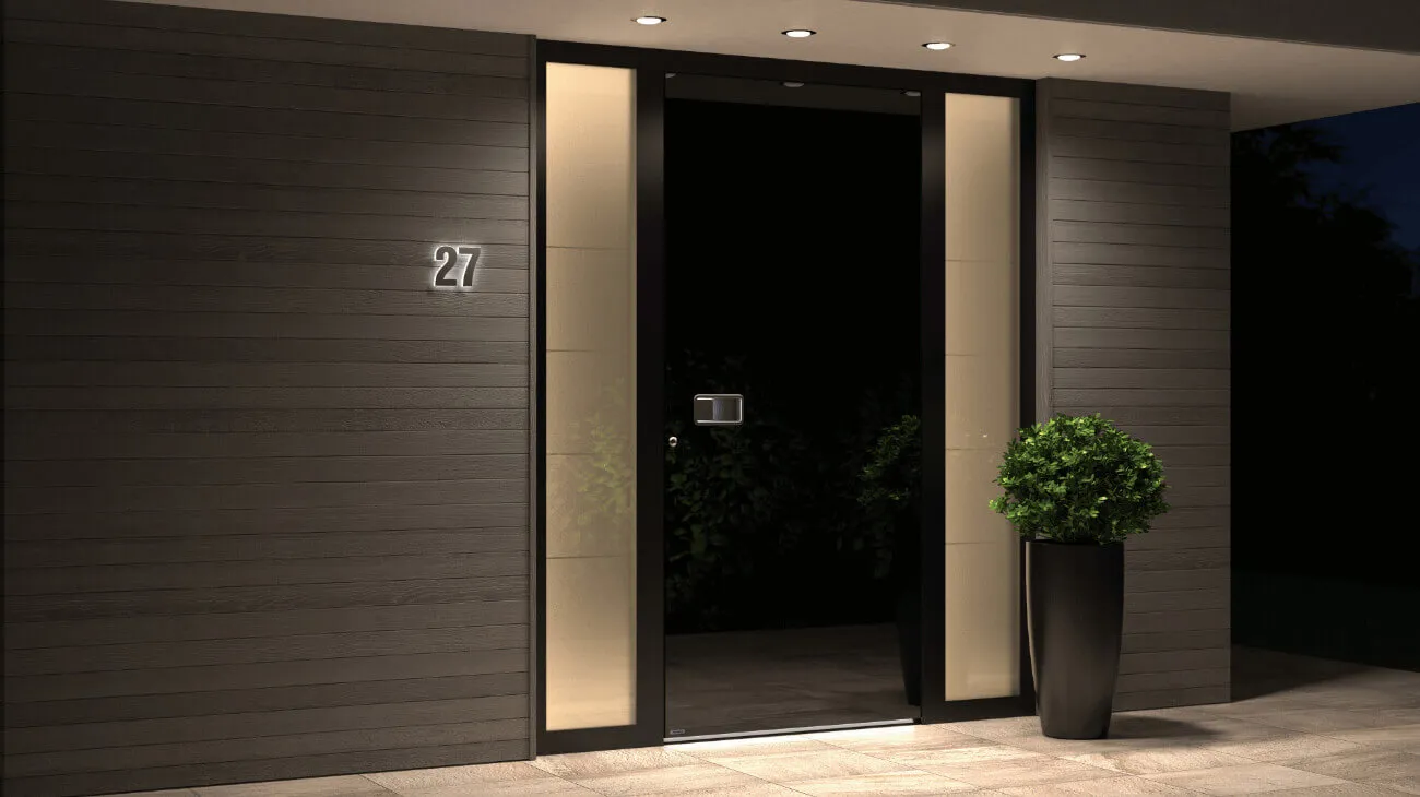 Pirmar alu front door