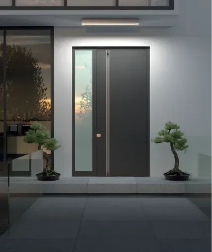 Check out the offer of Pirnar aluminum entrance doors
