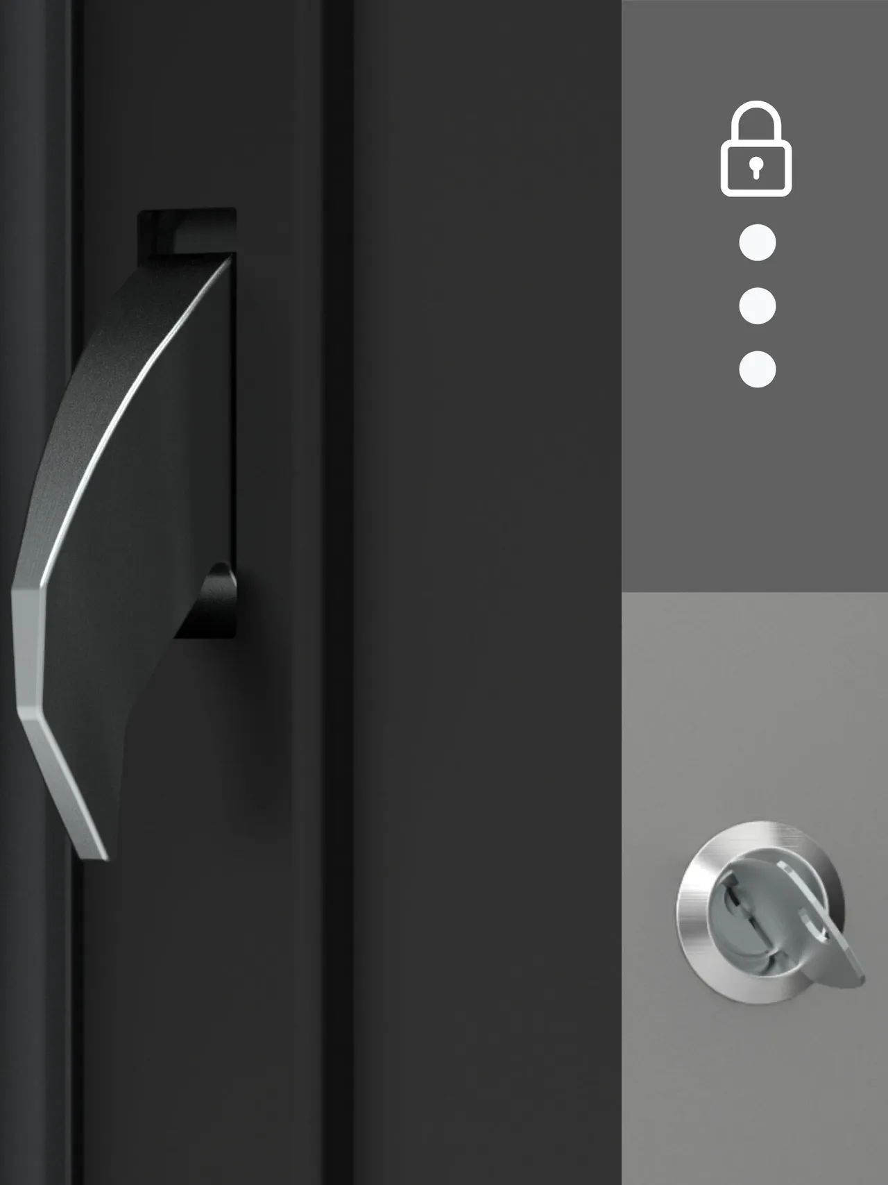 Klassisches mechanisches Schloss