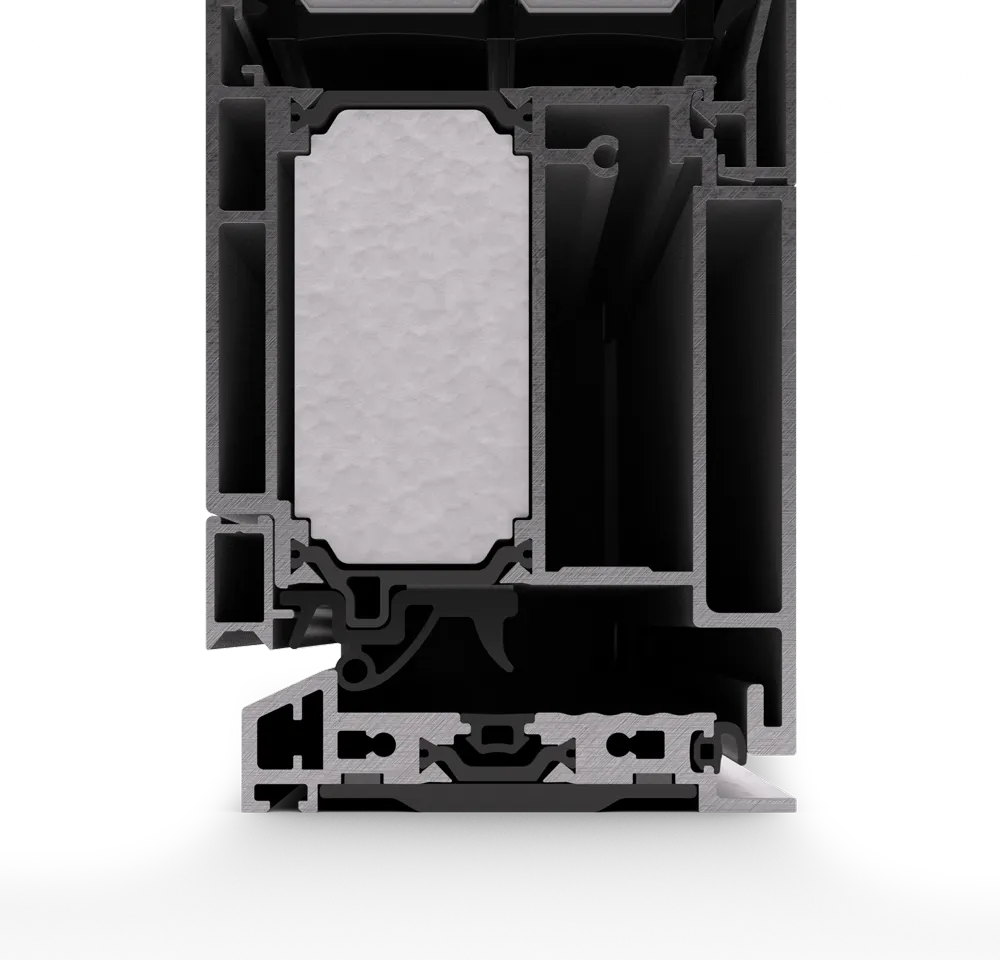 Carbon fiber entrance door construction
