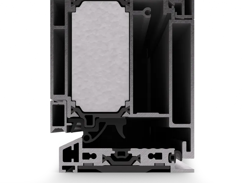 Carbon fiber entrance door construction