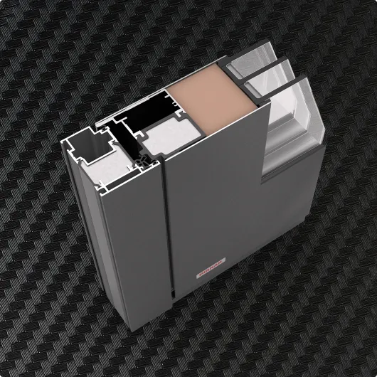 Carbon fiber door structure