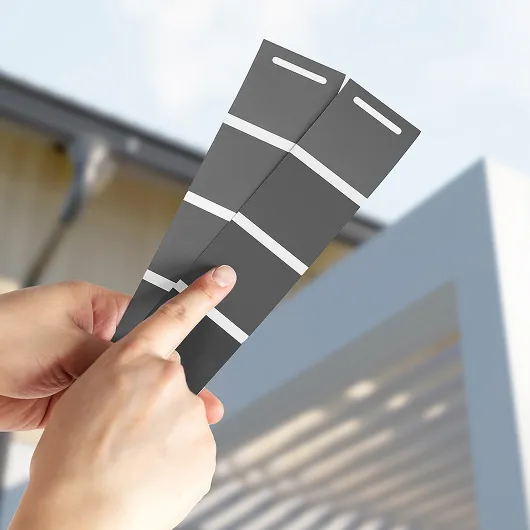 Wide range of color options for pergolas