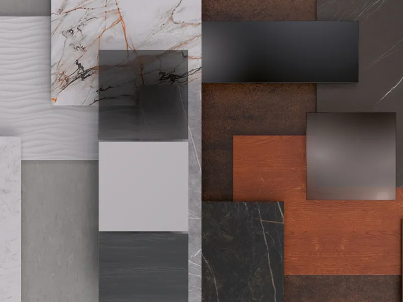 Door designs in various combinations