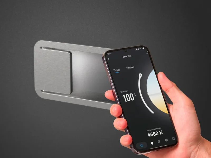 Door lighting management app