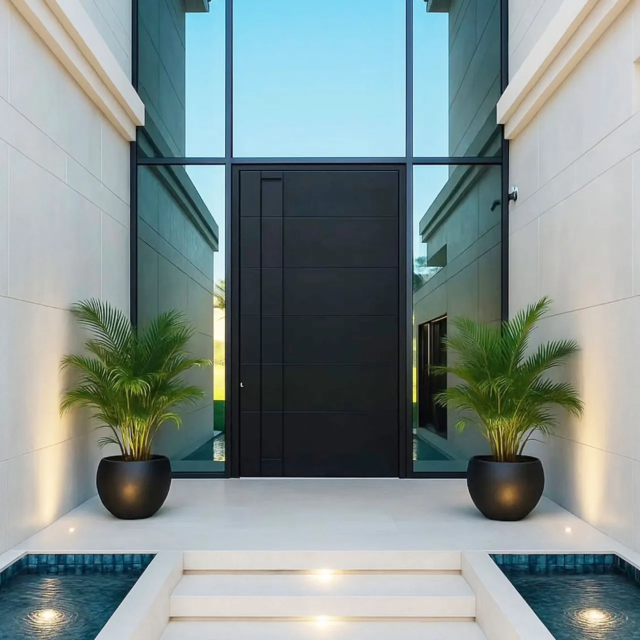 Model reference with side and transom lights