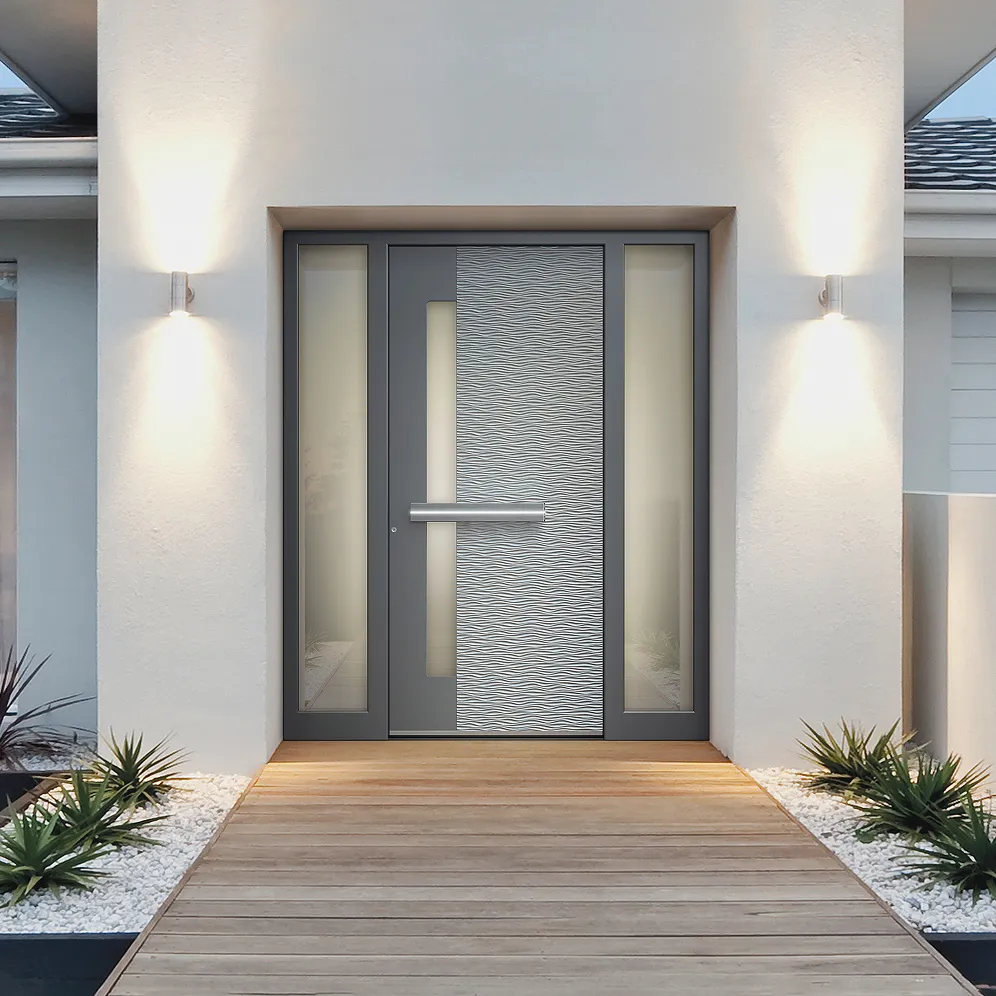 Doors with side panels reference