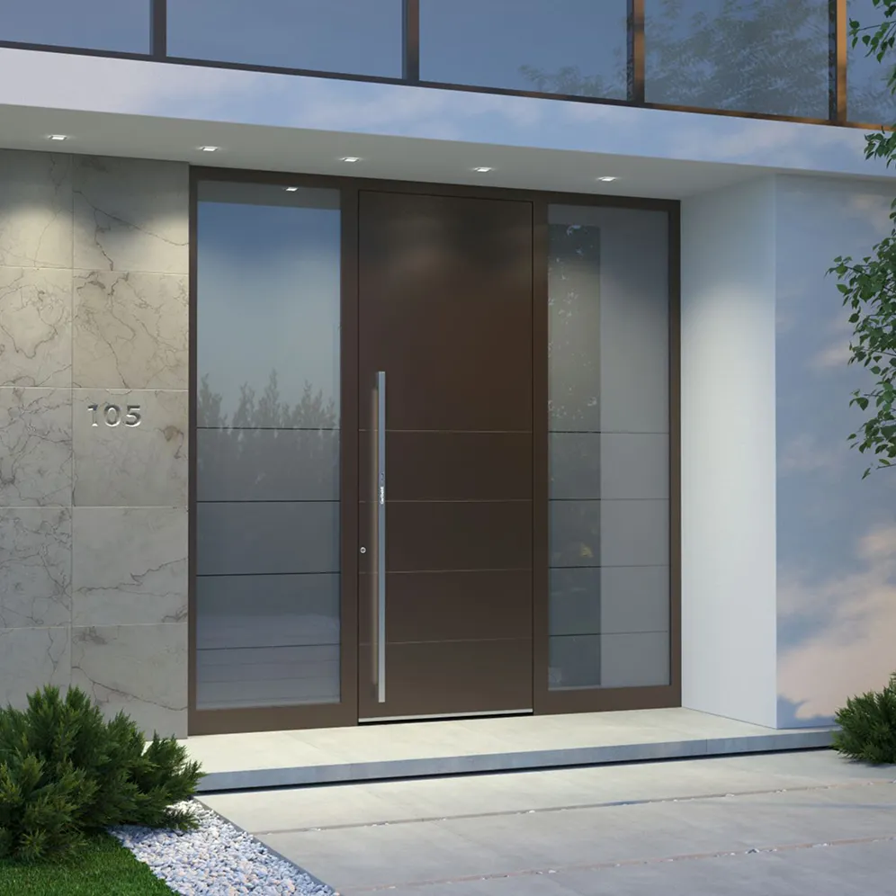 Doors with side panels reference