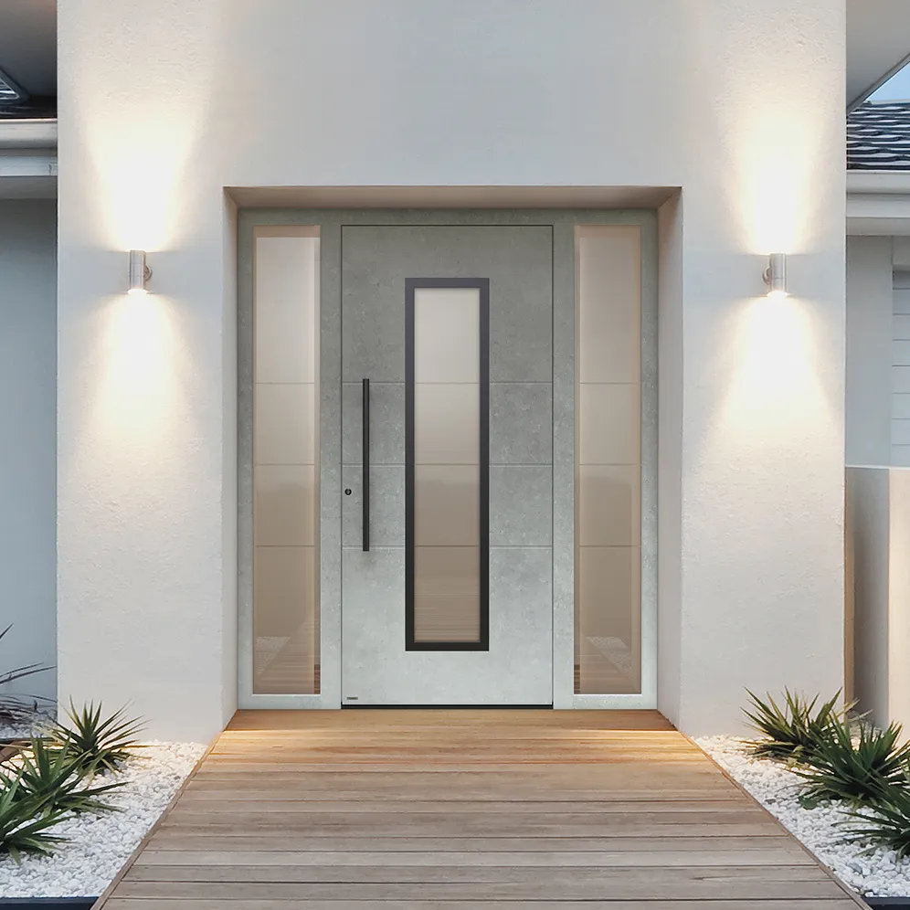 Doors with side panels reference