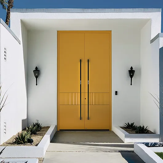 Double front doors reference