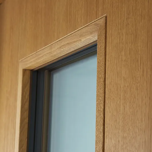 Doors made of dense and elastic oak
