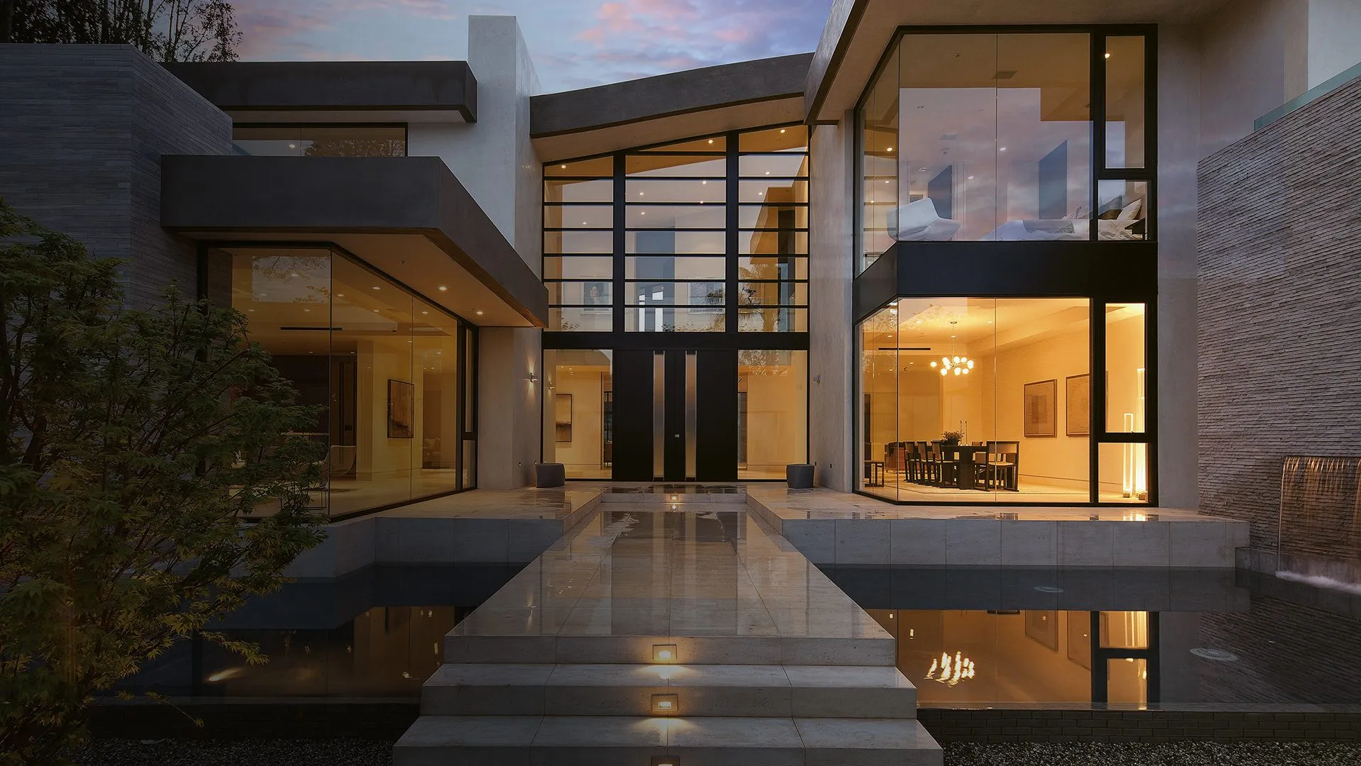 Dvokrilna vhodna vrata