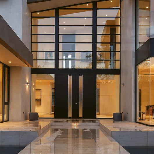 Vrhunsko izdelana dvokrilna vhodna vrata