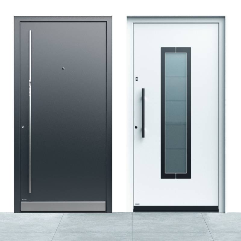 Enokrilna vhodna vrata