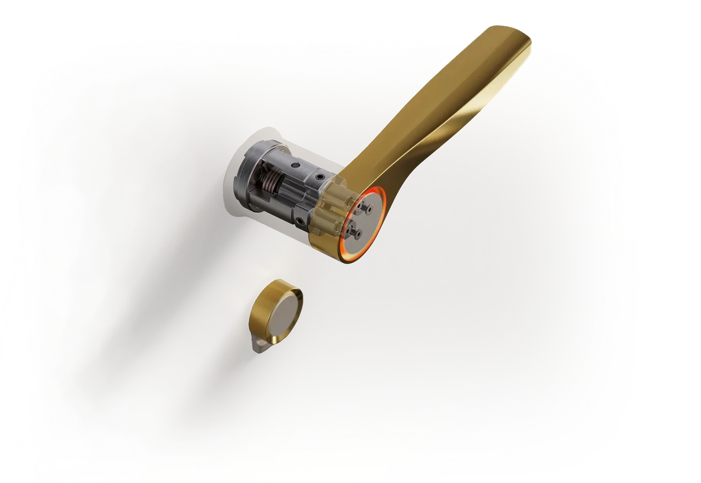 Exklusiver Türdrücker Magnifica für Pirnar Pivot-Türen