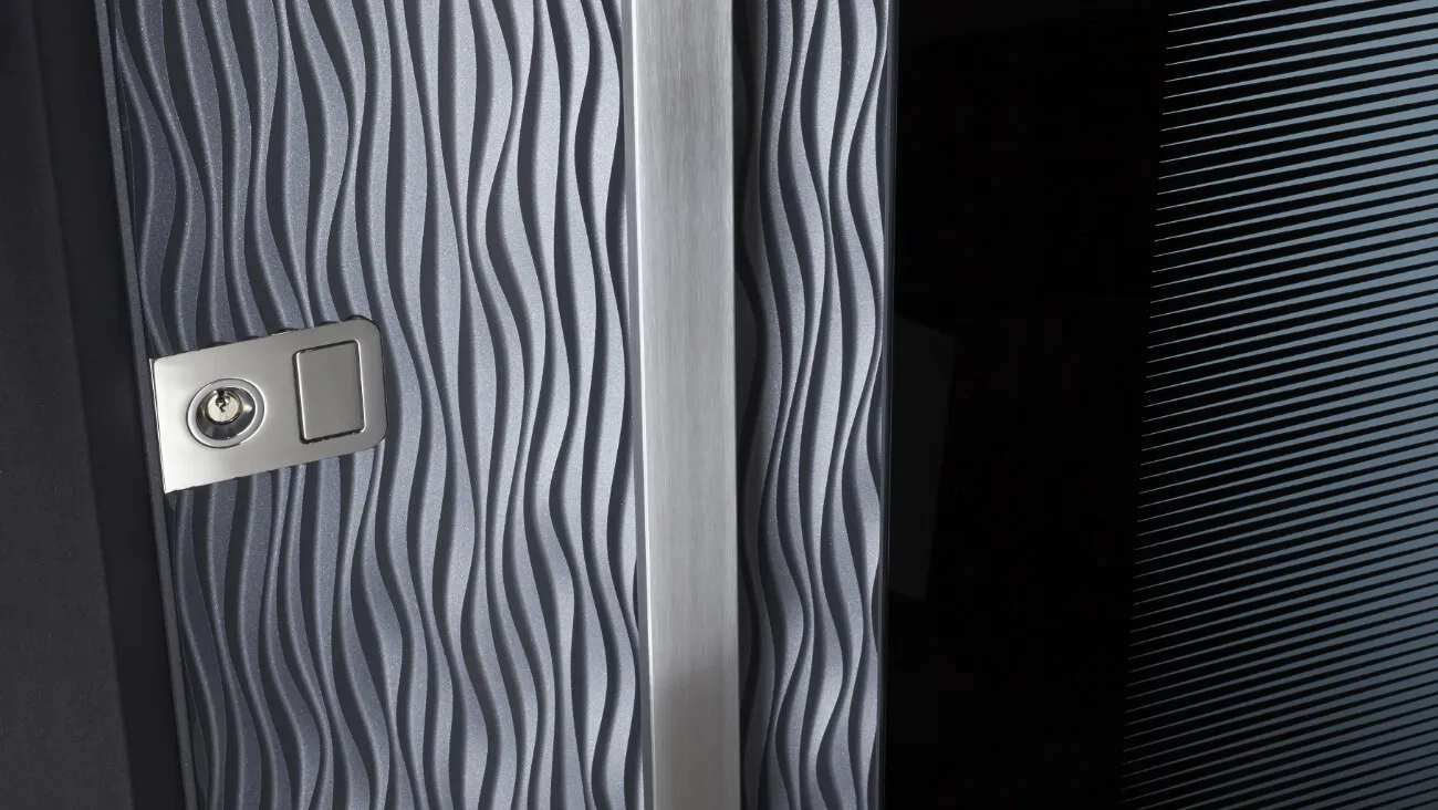A modern front door