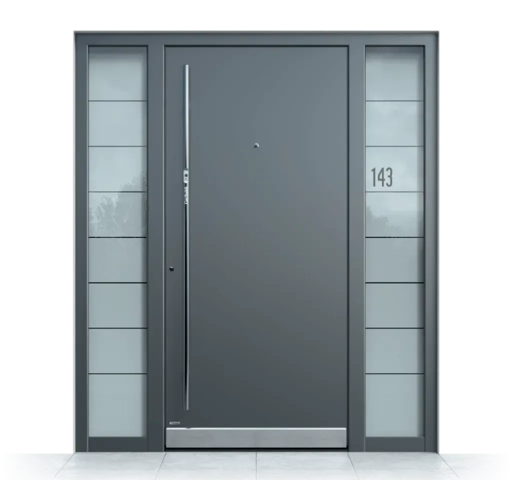 Basaltgrau Als Kombinationstalent Für Haustüren