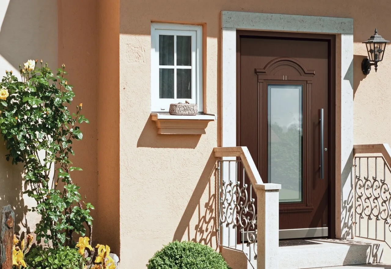 Haustür im Landhausstil