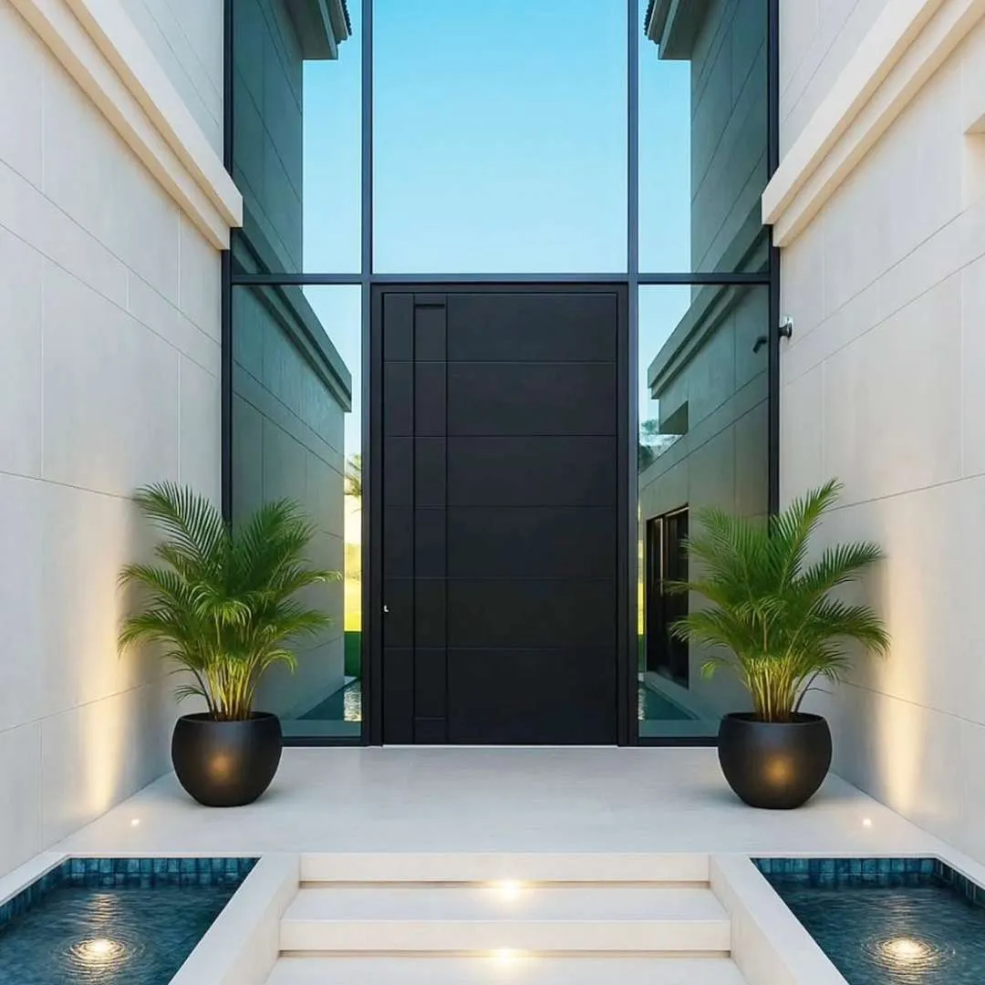 Haustür mit innovativen Sicherheitslösungen