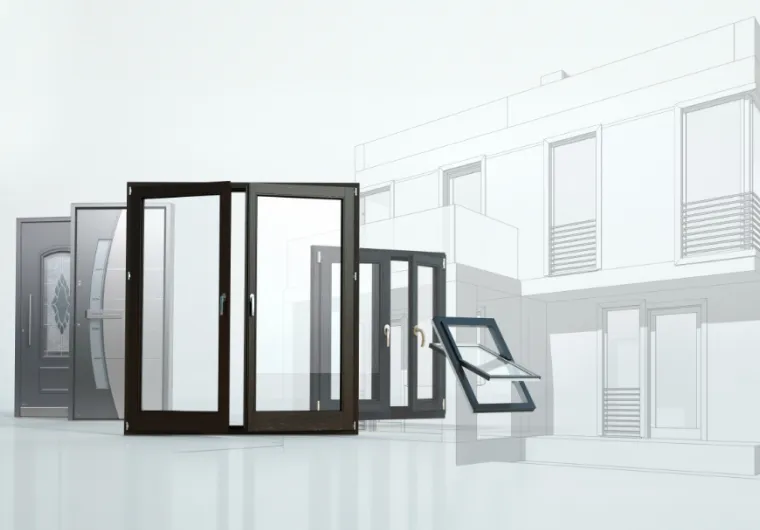 Moderne Architektur mit Premium-Haustür für B2B-Partner