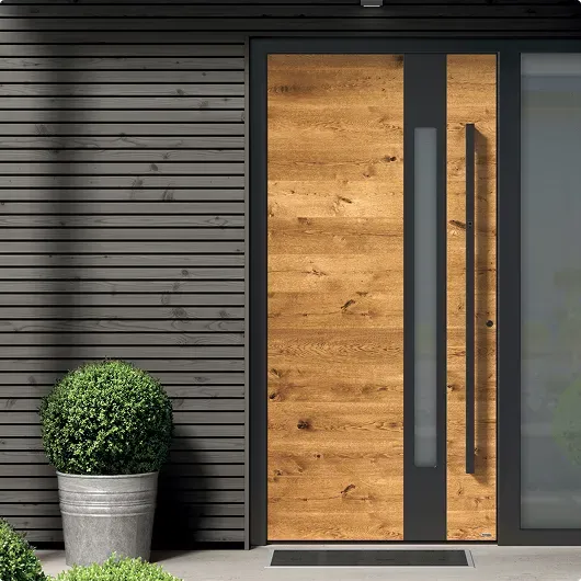 Hochwertige Luxus-Haustüren aus Aluminium, Holz und Alu-Holz