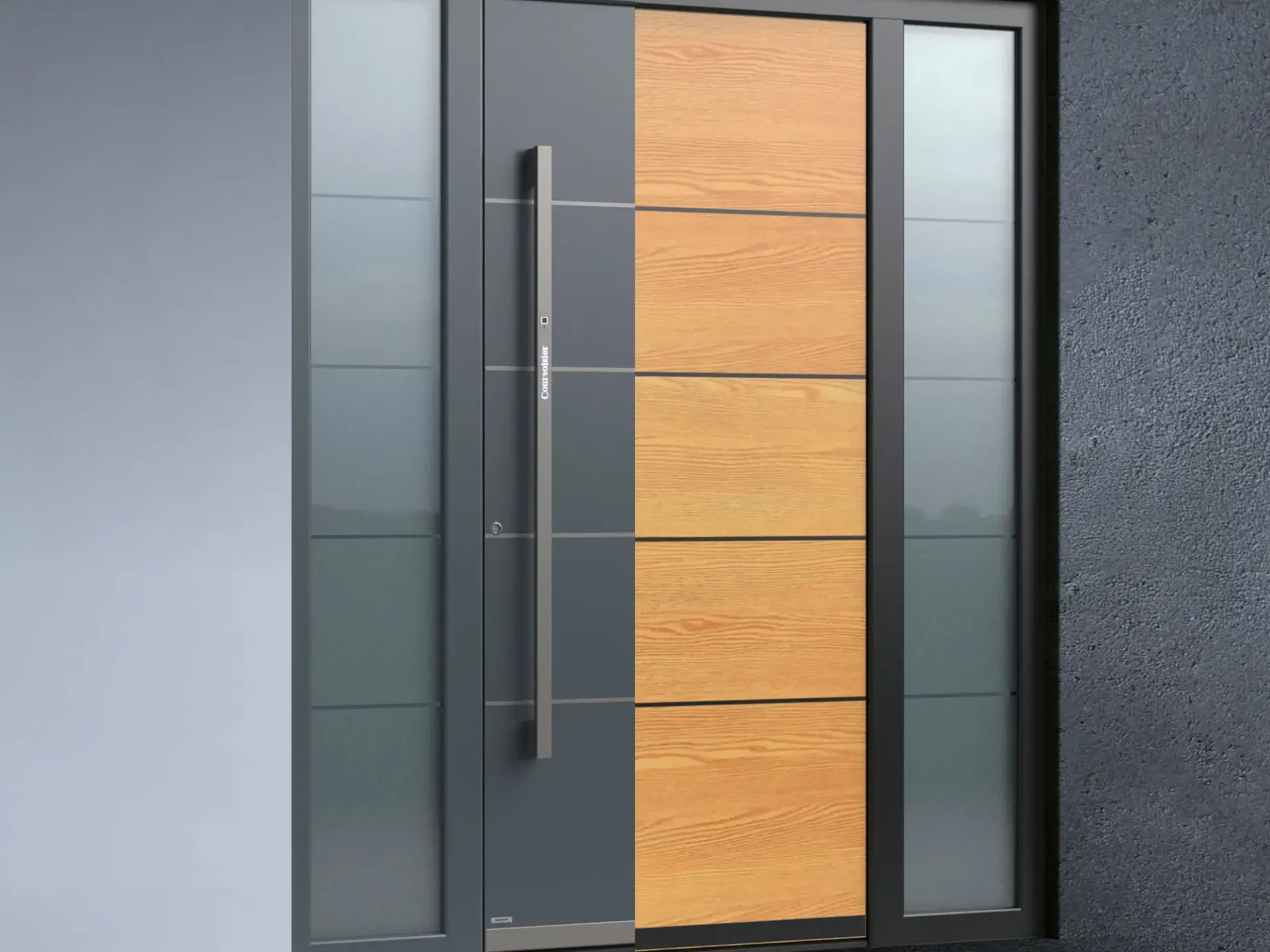 Individuelle Haustür-Details