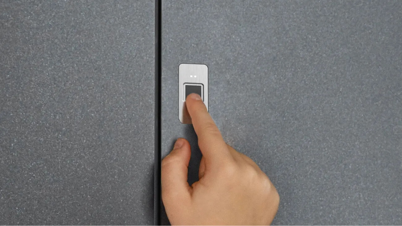 Keyless entry front door