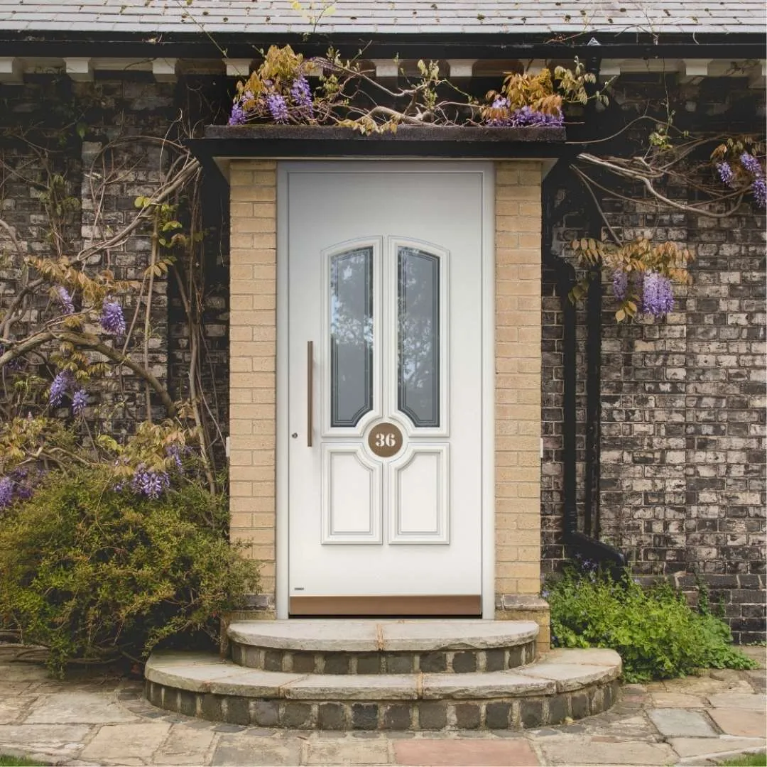 Landhaus-Haustür mit Oberlicht nach Maß