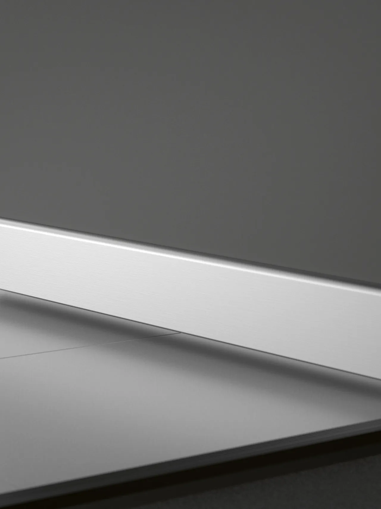 Ausgeprägte Latte mit einer Höhe von 120 mm