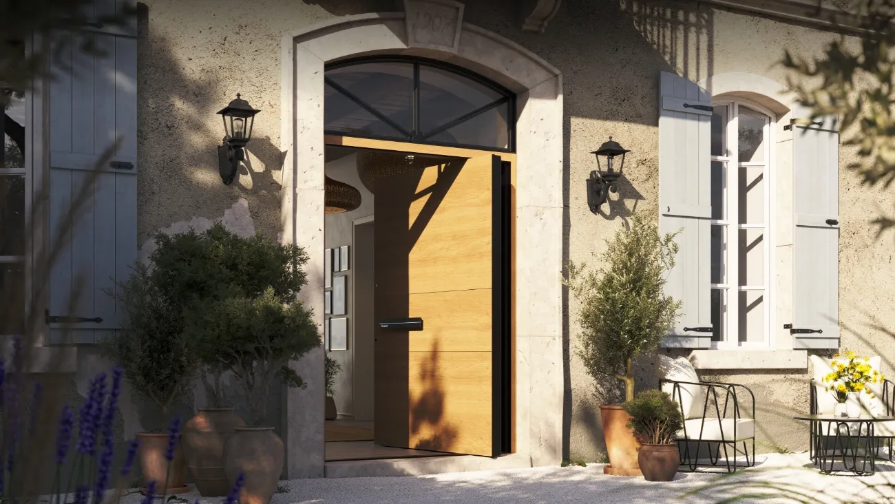 Luxury pivot door
