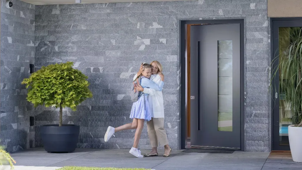 Alu-türen mit Metall