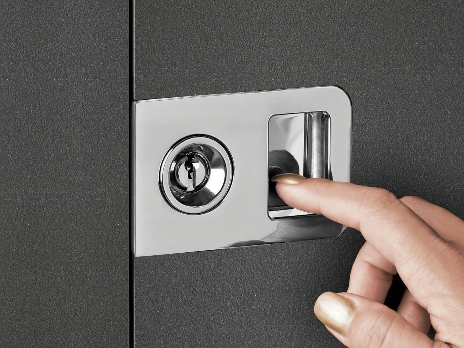 Haustür moderne Sicherheitstechnik