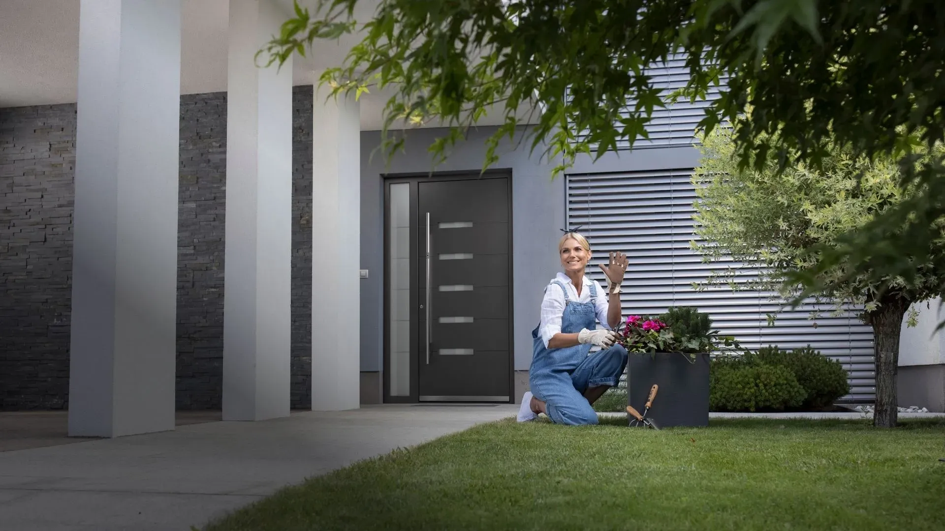 Moderne Haustüren In Anthrazit