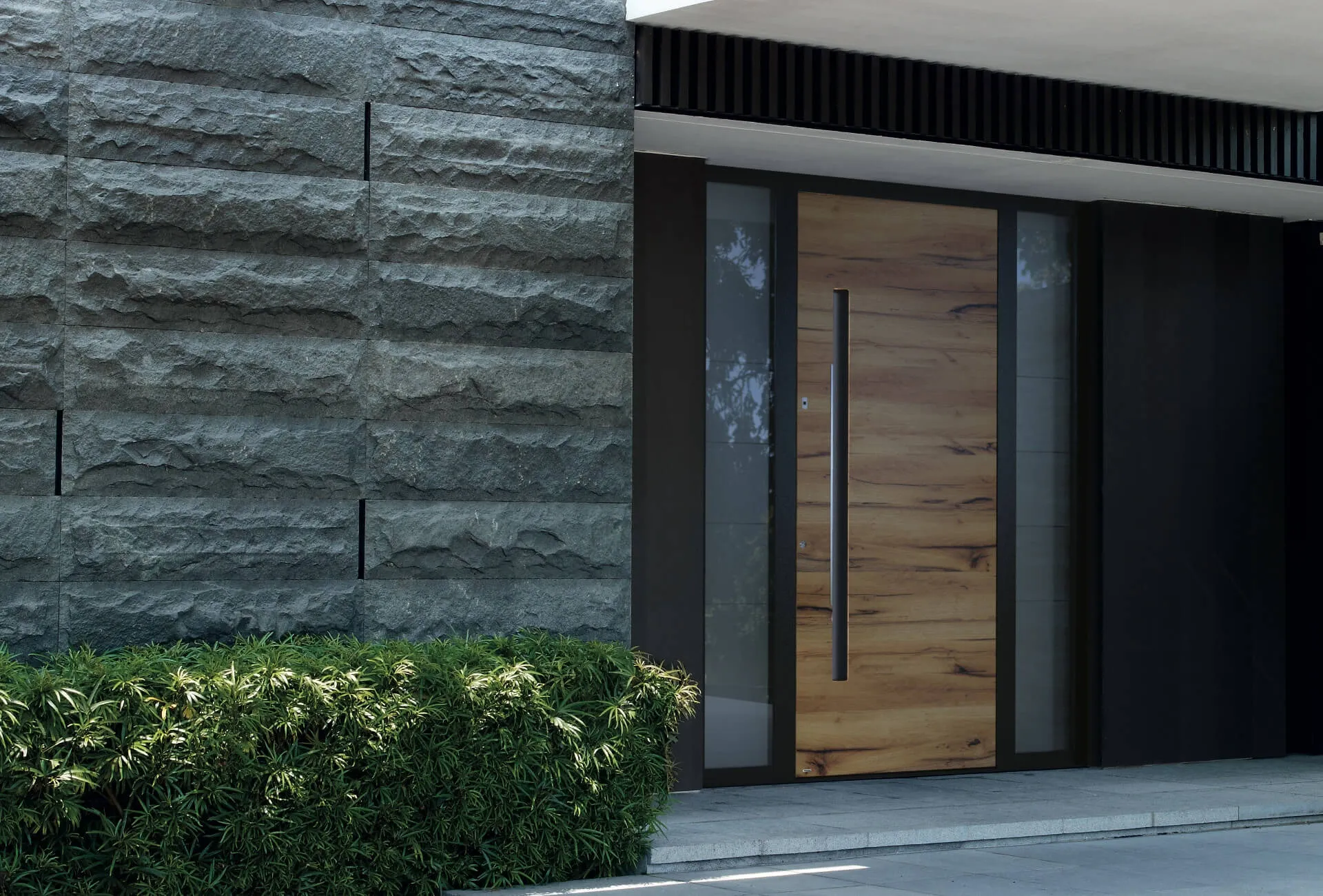 Moderne Haustüren aus Holz