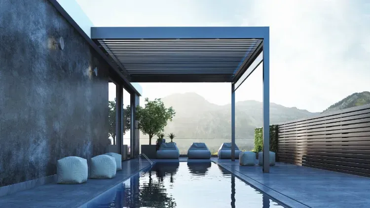 Moderne Terrassenuberdachungen