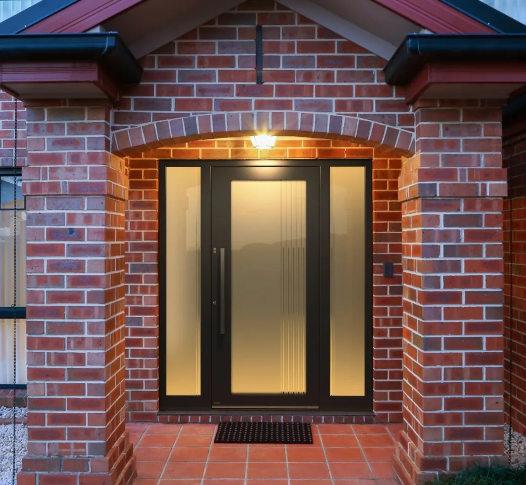 Hardwood entrances are made of highest quality