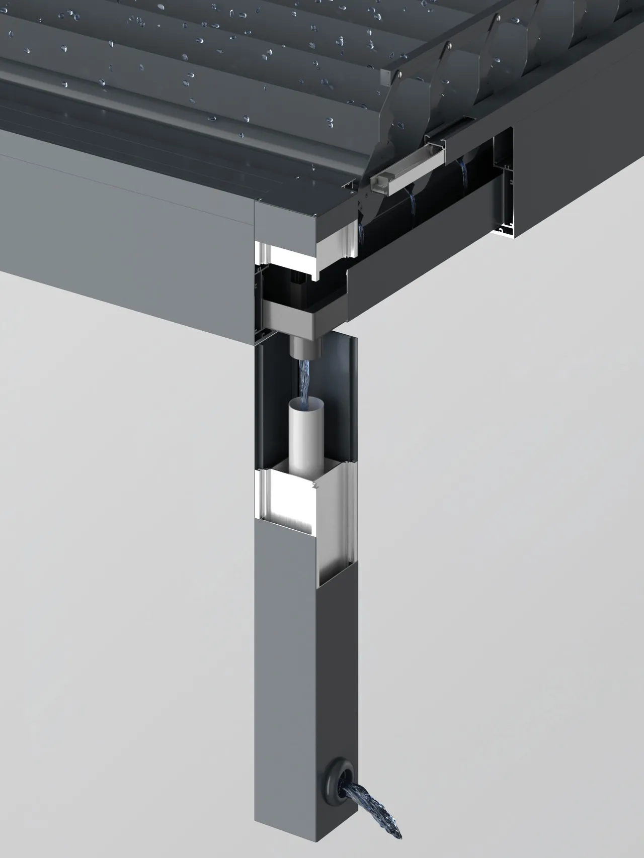Učinkovito odvodnjavanje dežja
