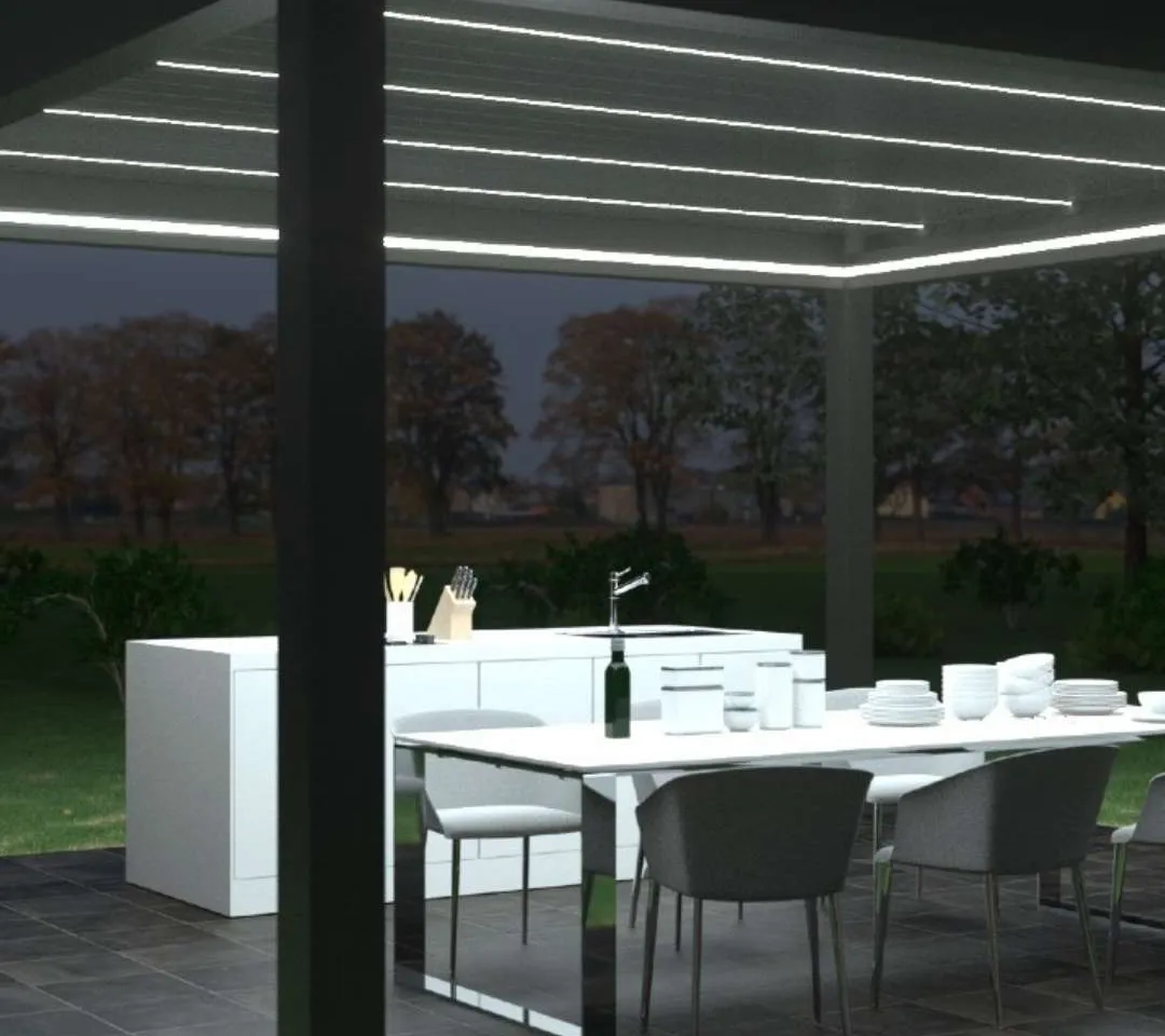 Freistehende Pergola-Pavillon