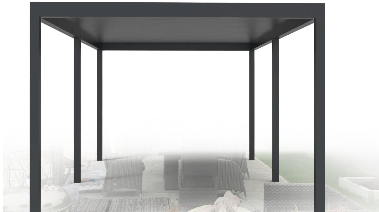 Pergola modern freistehend