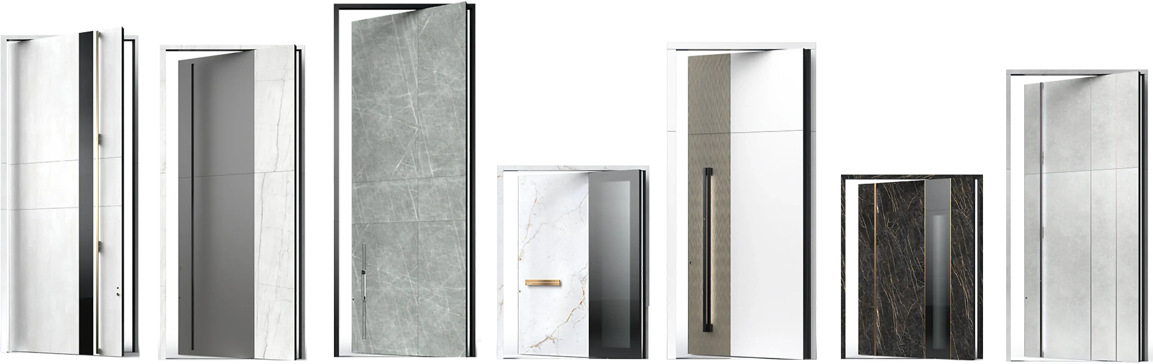 Pirnar pivot doors