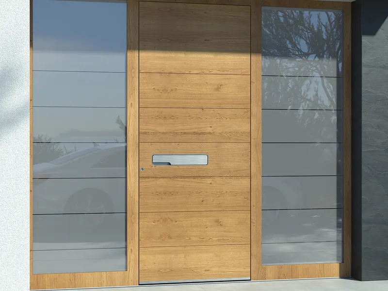 Pirnar lesena vrata zascita