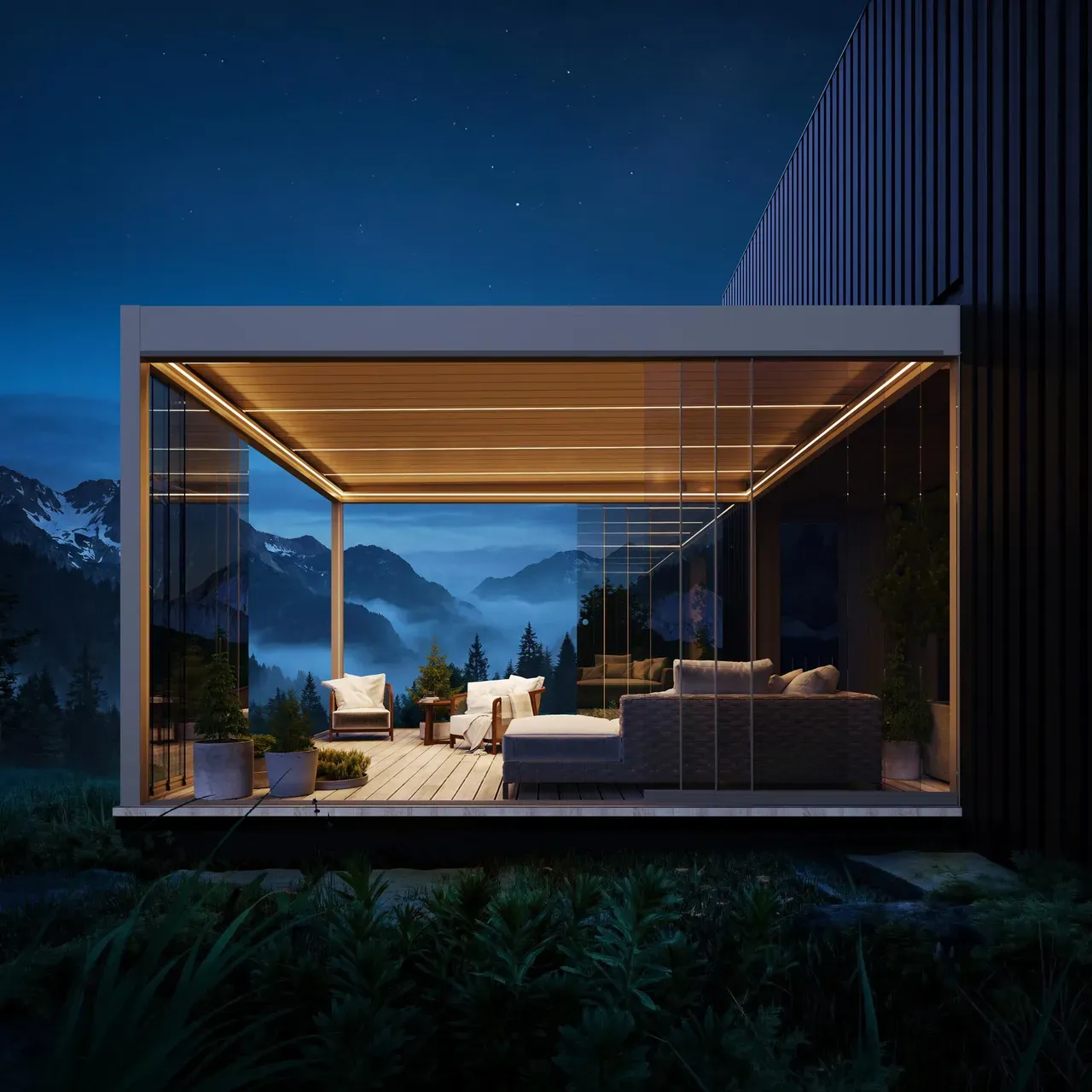 Pirnar Pergola Grande bioklimatische Pergola