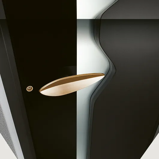 Des poignées uniques, conçues pour les portes d'entrée