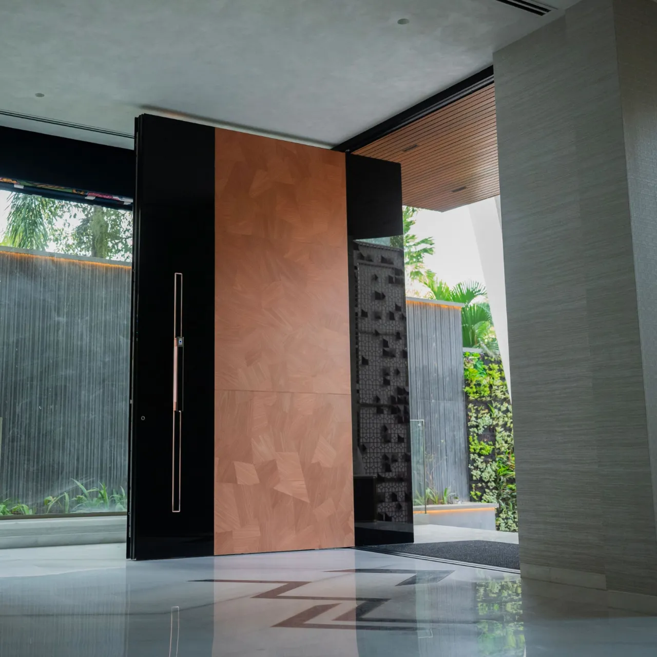 Pivot entrance door reference