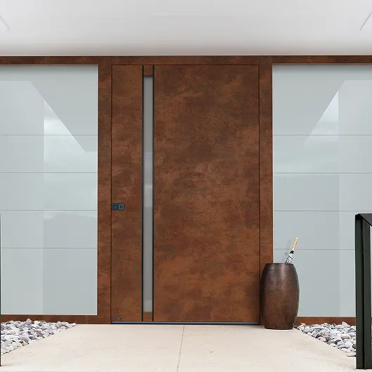 Reference of colored doors around the world