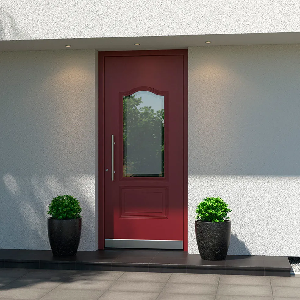 Reference of colored doors around the world